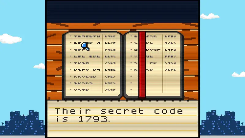 Code for the delivery building secret entrance. Inspector Waffles Early Days Mad Catter's puzzles