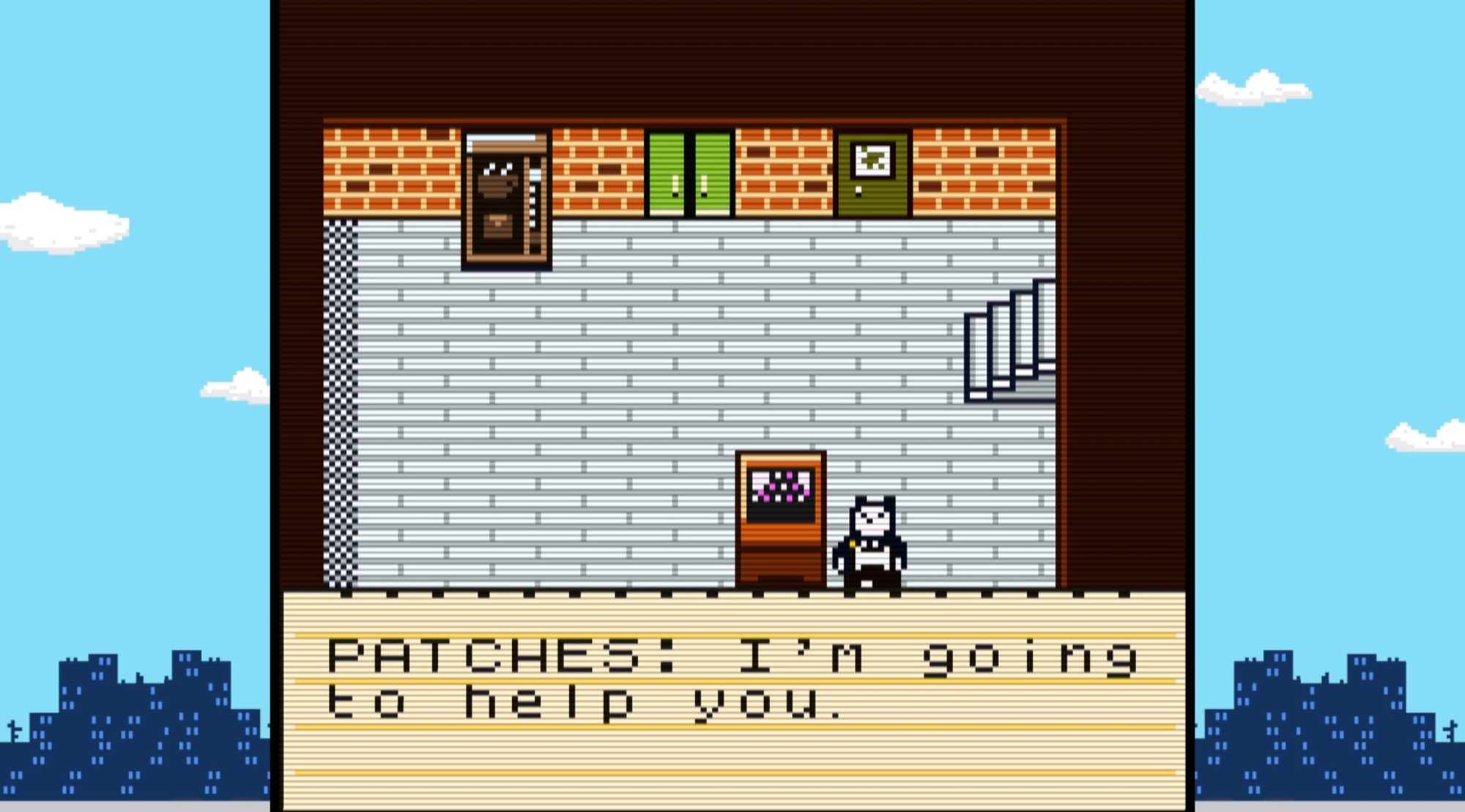 Chief of Police helping you for Case 1. Inspector Waffles Early Days Mad Catter's puzzles