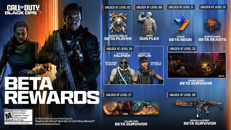 Black Ops 7 rewards