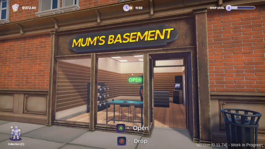 Tabletop Game Shop Simulator