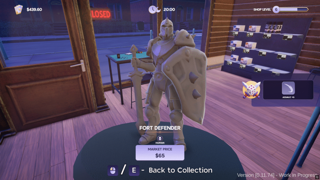 Tabletop Game Shop Simulator assemble