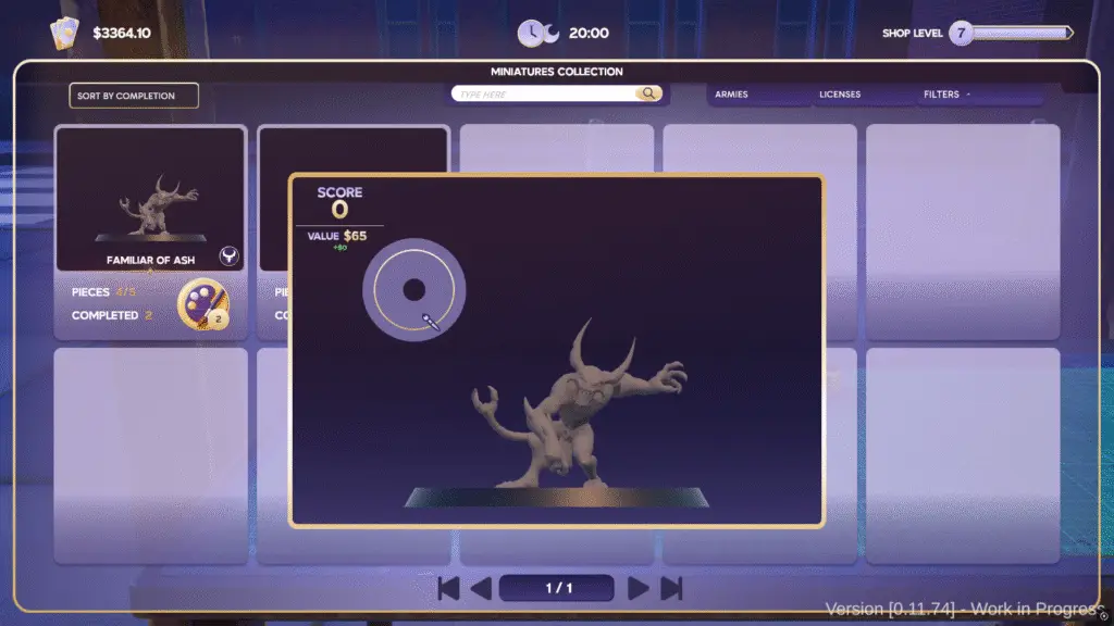 Tabletop Game Shop Simulator paint