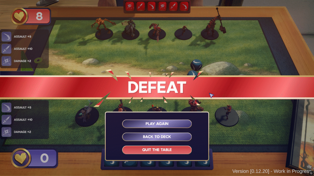 Tabletop Game Shop Simulator lose