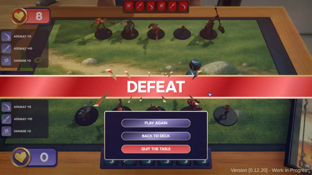 Tabletop Game Shop Simulator lose