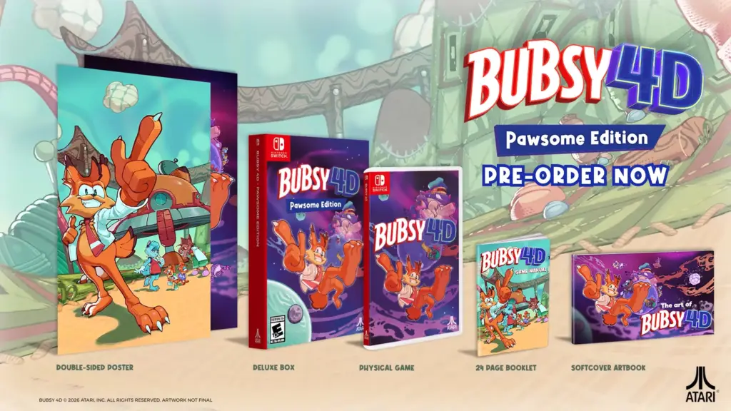 Bubsy 4D Release Date