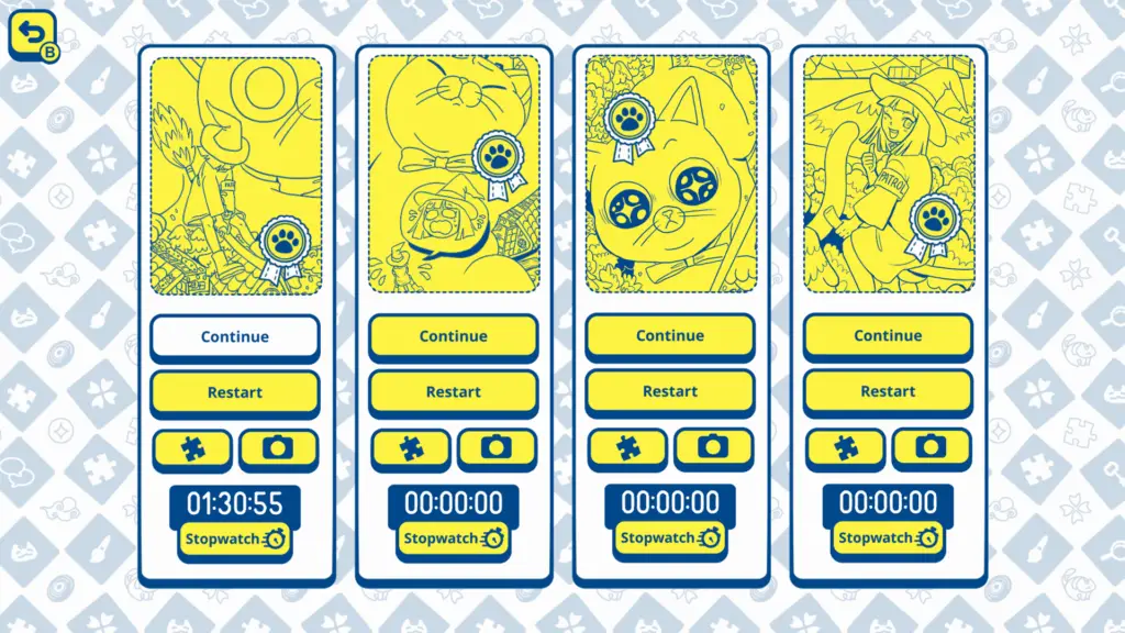 Cats Around Us Giant Cat level select picture