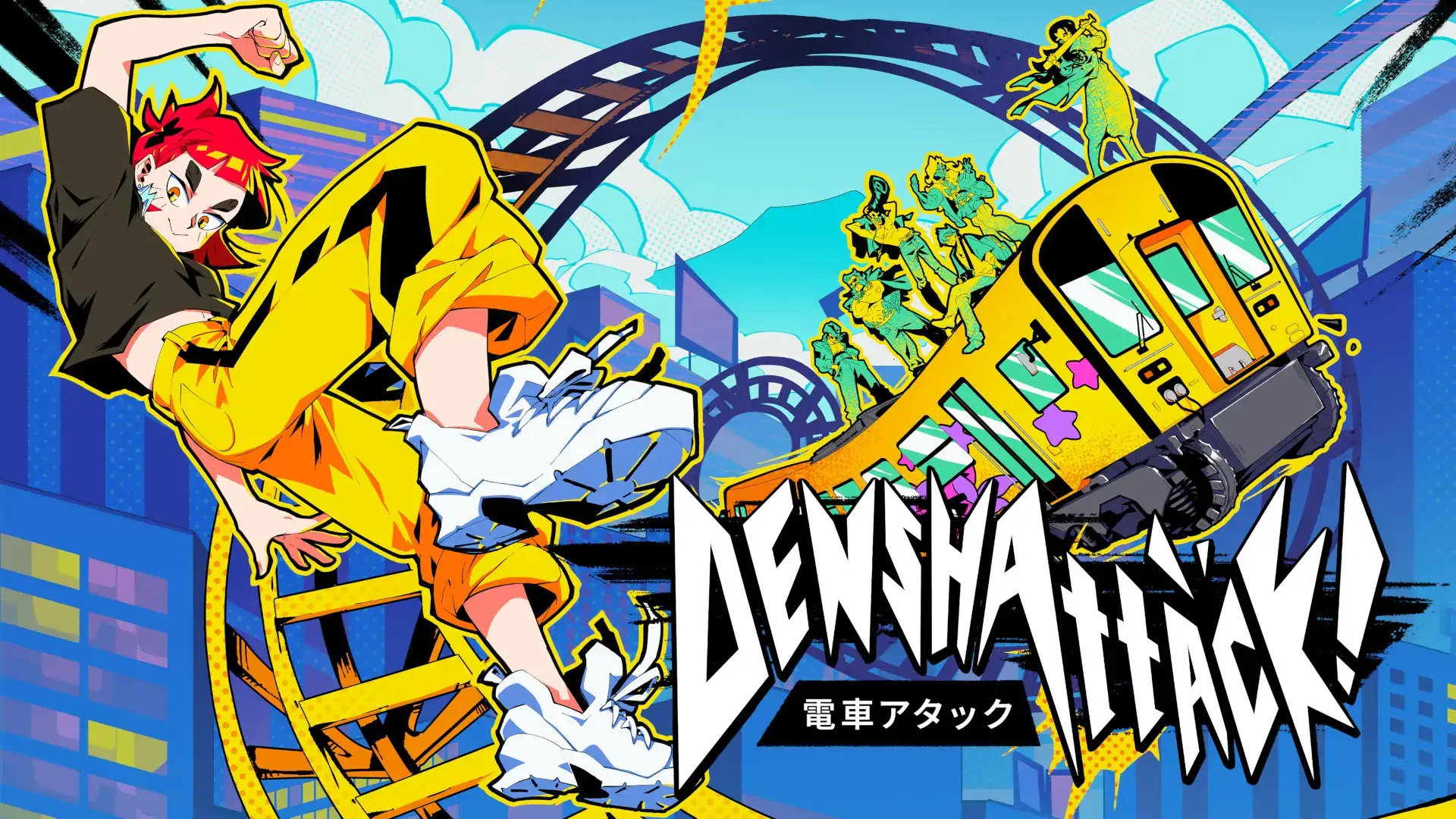 Denshattack! Key Art