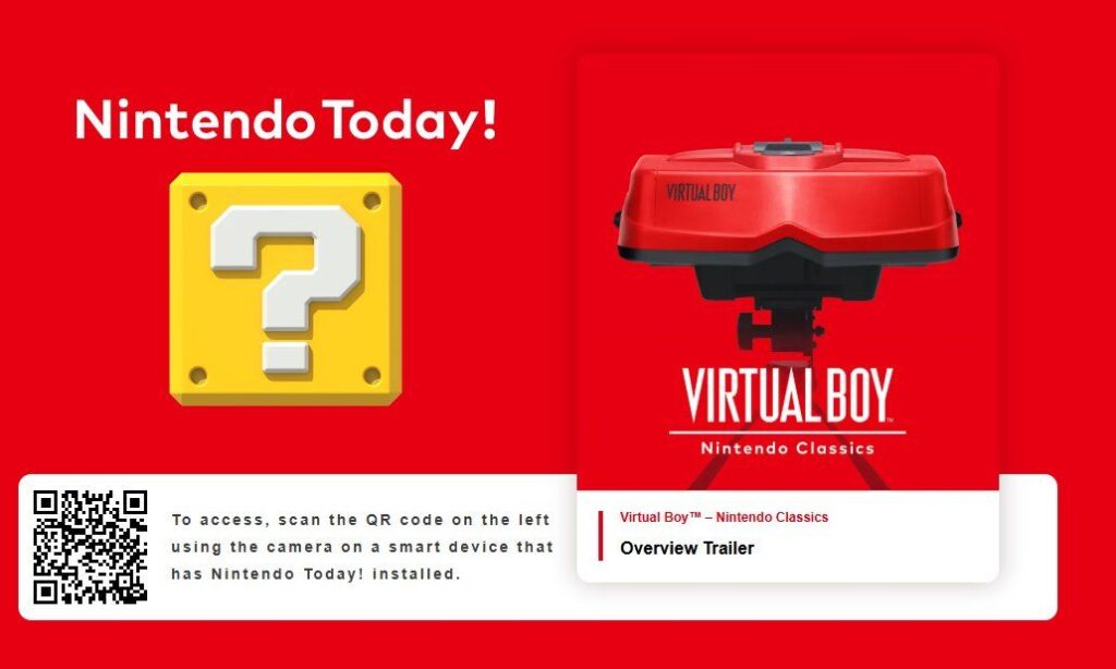 Virtual Boy Line-Up For Nintendo Classics Announced, Coming 2 February ...
