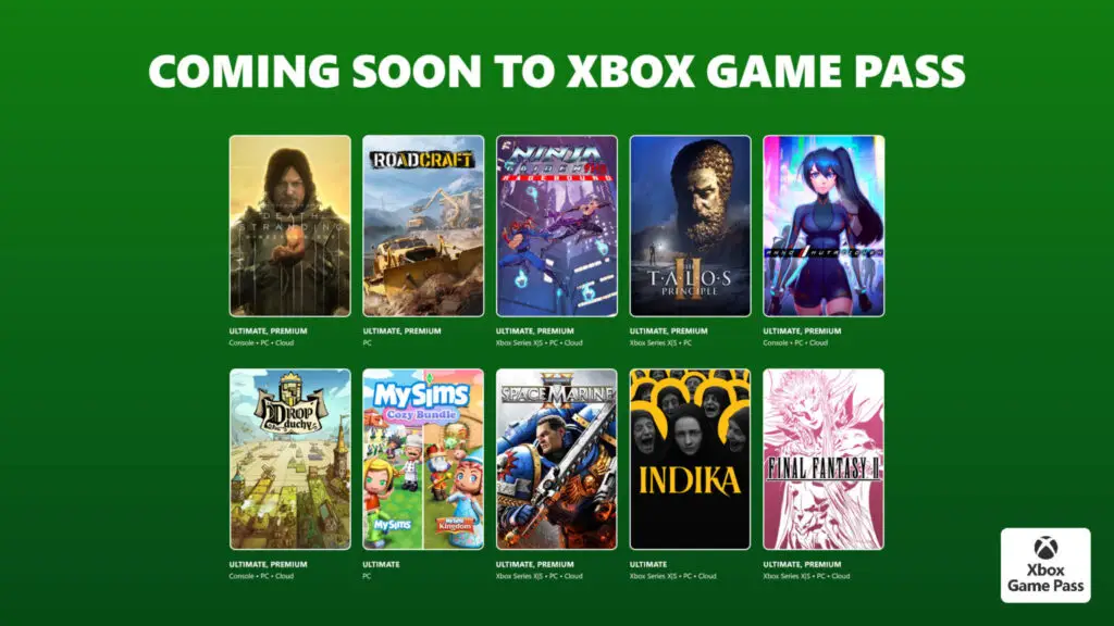 Xbox Game Pass Wave Two January 2026