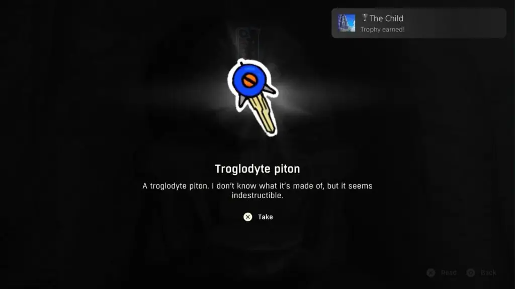 Cairn The Child Trophy Guide