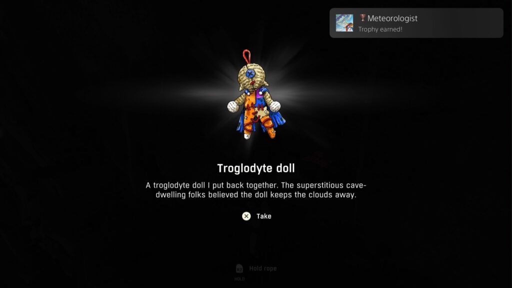 Cairn Meteorologist Trophy Guide