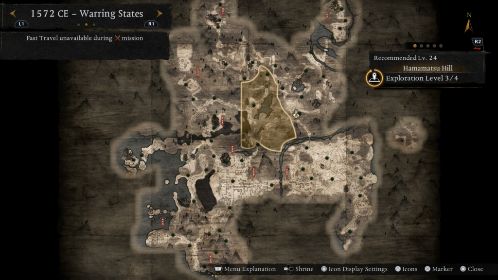 Nioh 3 map