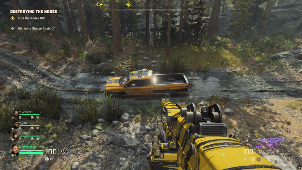 Toxic Commando stuck in the mud