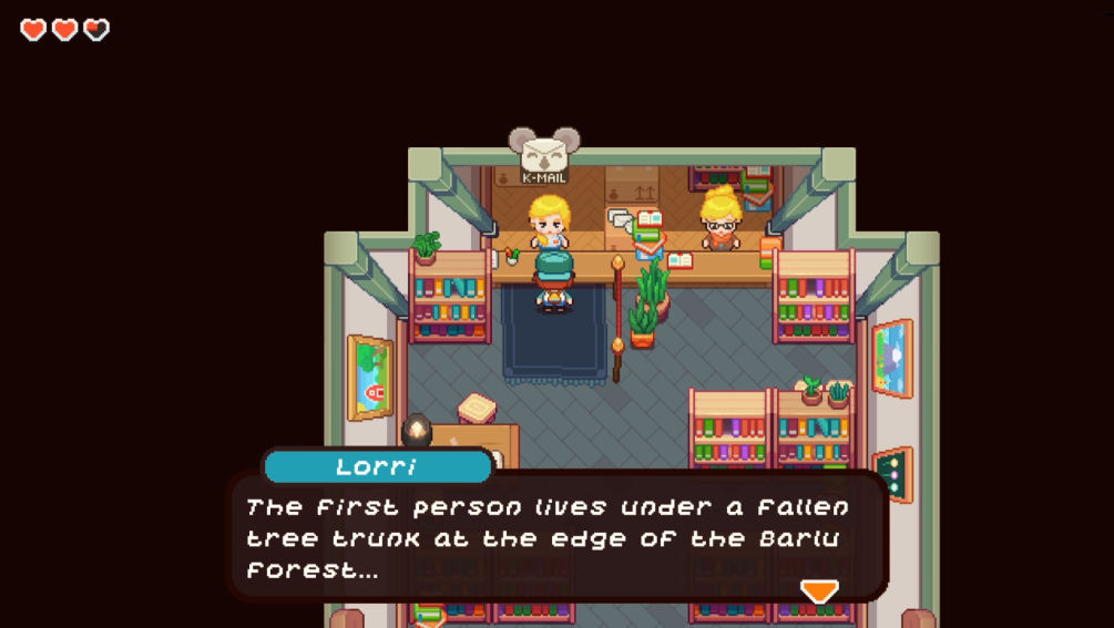 Under The Island Post Woman Trophy Guide