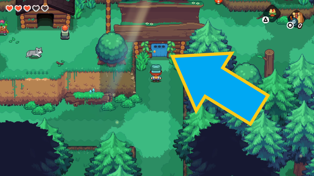 Under The Island Post Woman Trophy Guide