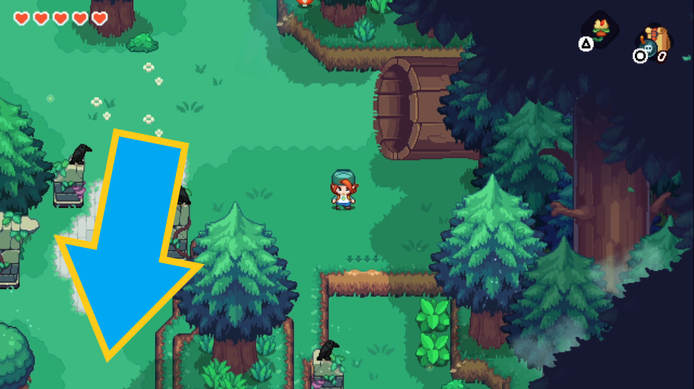 Under The Island Post Woman Trophy Guide