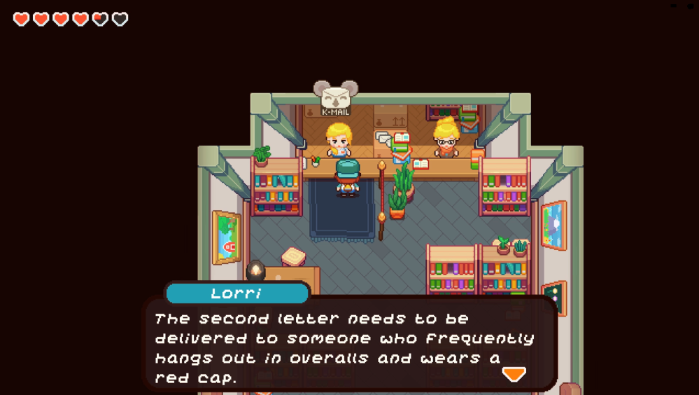 Under The Island Post Woman Trophy Guide