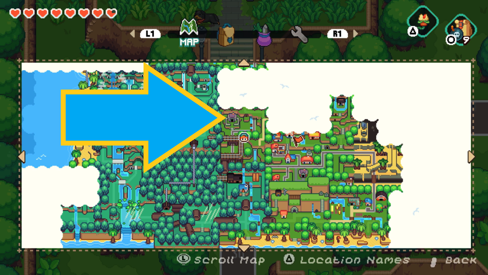 Under The Island Post Woman Trophy Guide