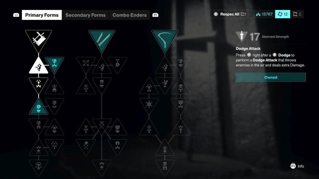 Details CONTROL: Resonant's Combat
