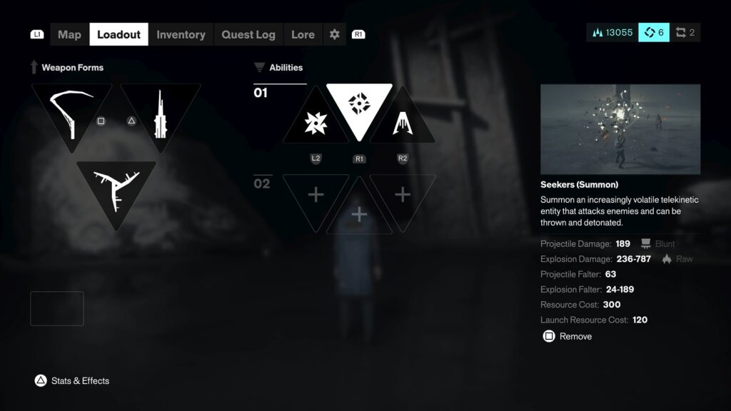 Details CONTROL: Resonant Player Choice