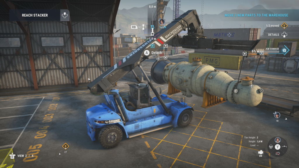 Docked moving things