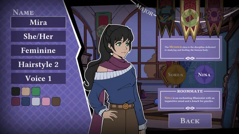 Arcadia Fallen II Character Customization