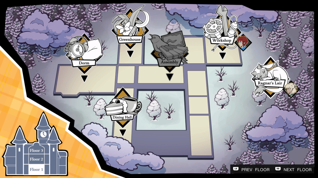 Seven Winds Academy Map