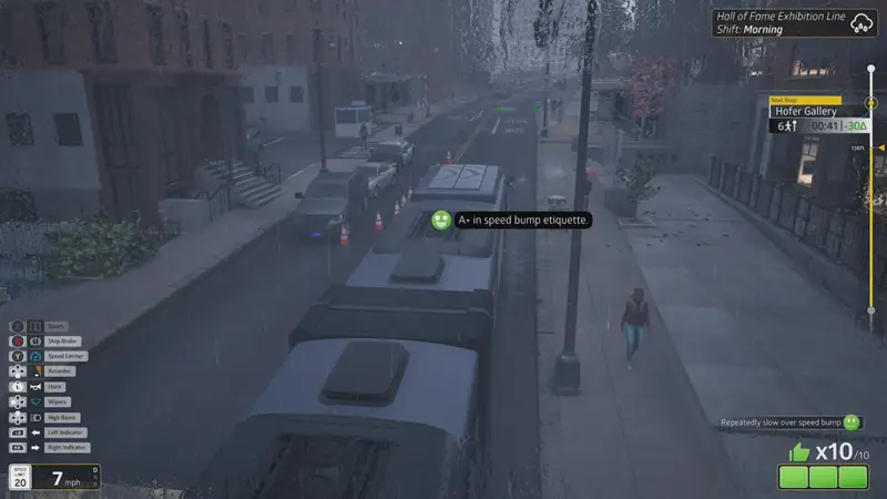 Bus Bound speed bump