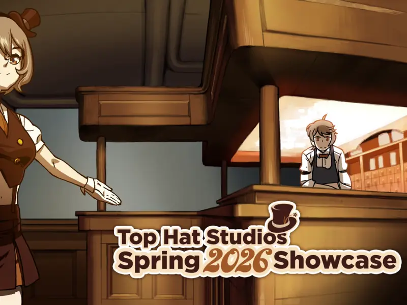 Top Hat Studios 2026 Spring Showcase key art