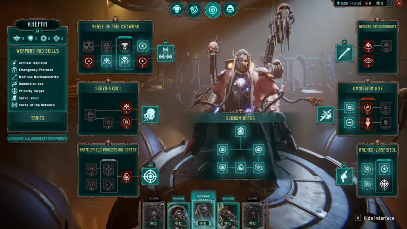 Mechanicus 2 upgrades