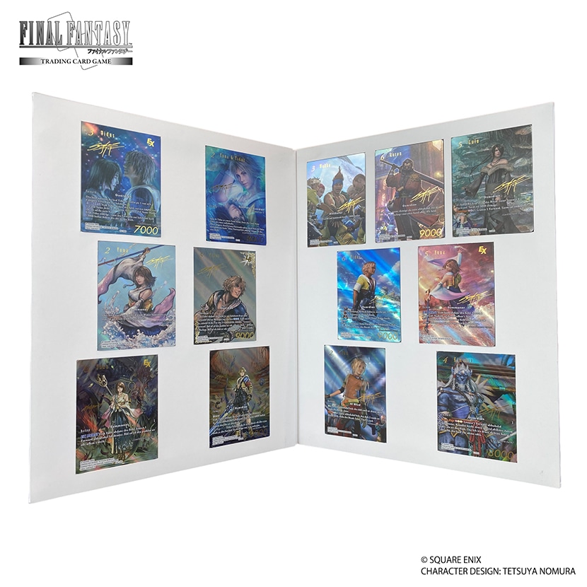 Final Fantasy X trading card game collection