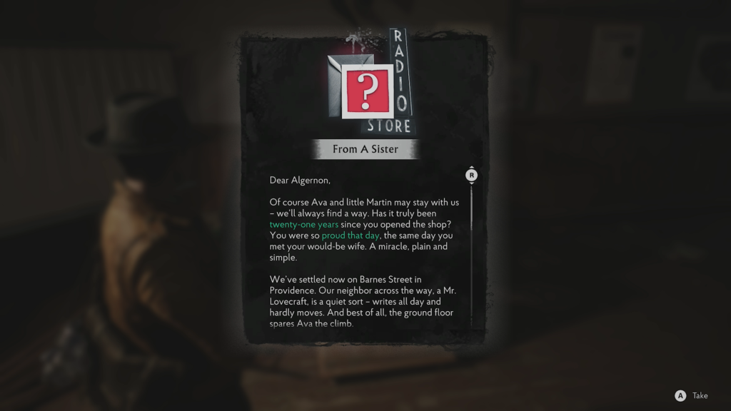 The Sinking City 2 from a sister