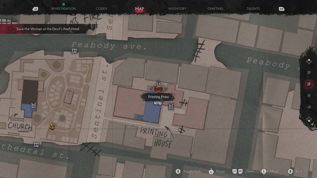 The Sinking City 2 red press