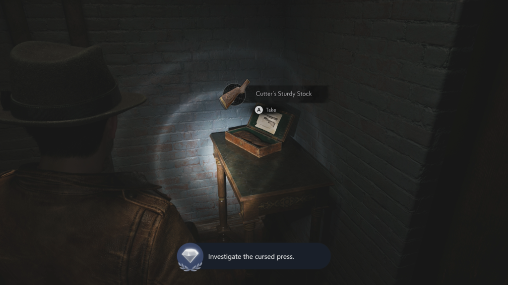 The Sinking City 2 shotgun stock