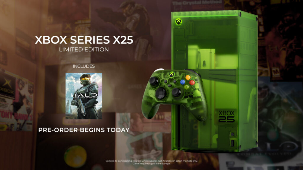 Xbox Series X 25th with Halo Campaign Evolved