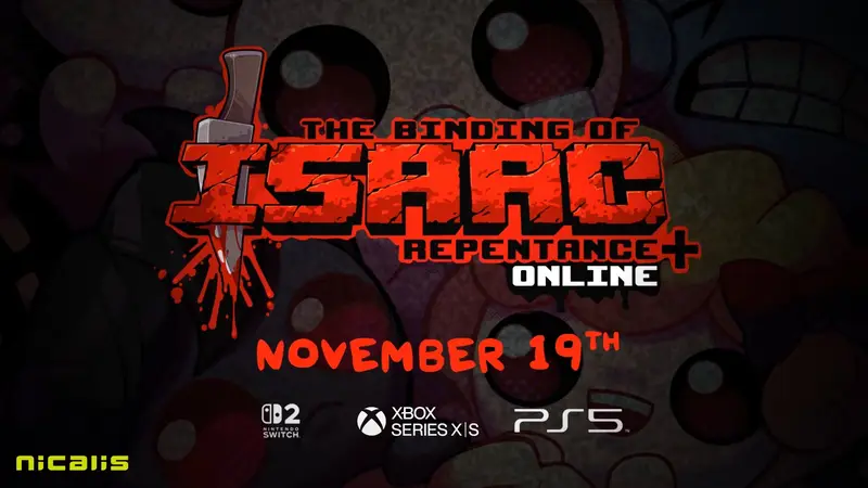 The Binding of Isaac Repentance + Online console release