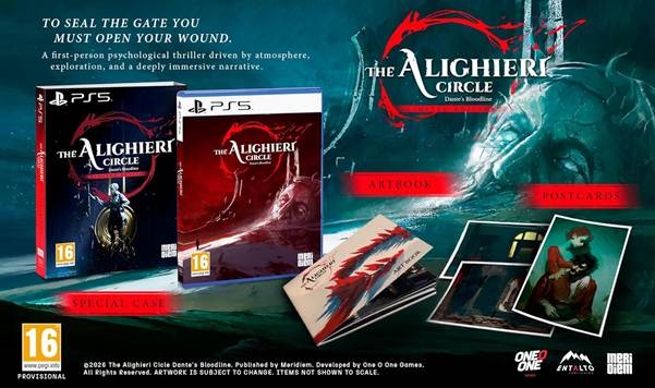 The Alighieri Circle: Dante’s Bloodline physical edition playstation 5