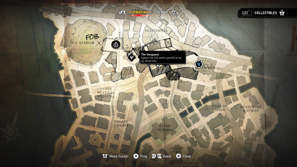 The Vanguard  location