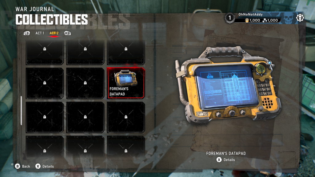 foreman's datapad