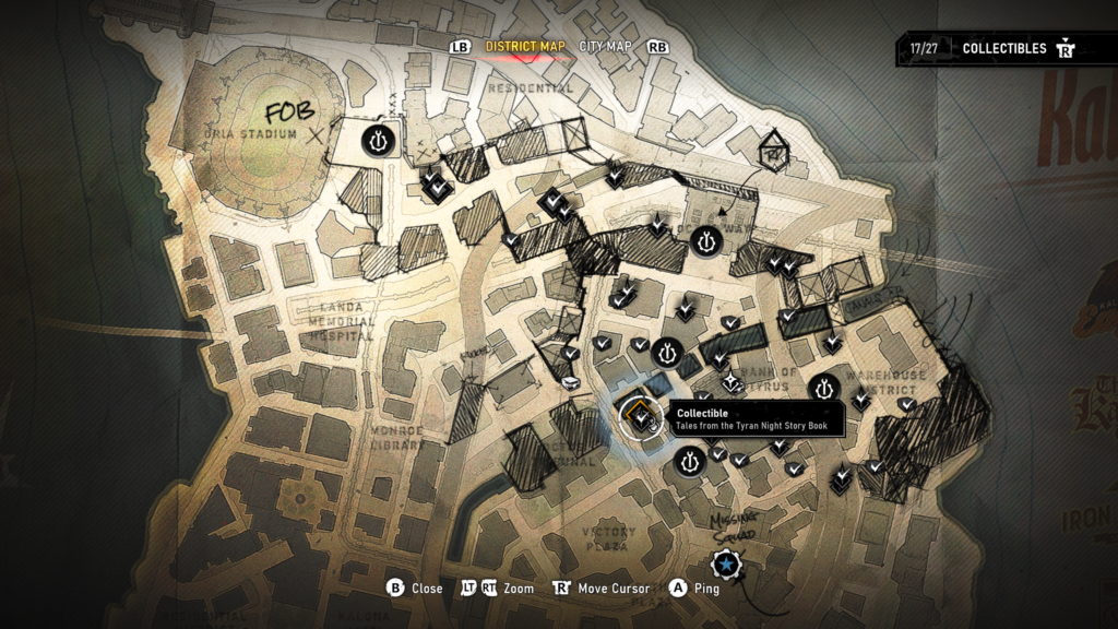 tyran nights map