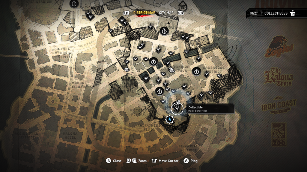 major burger box map