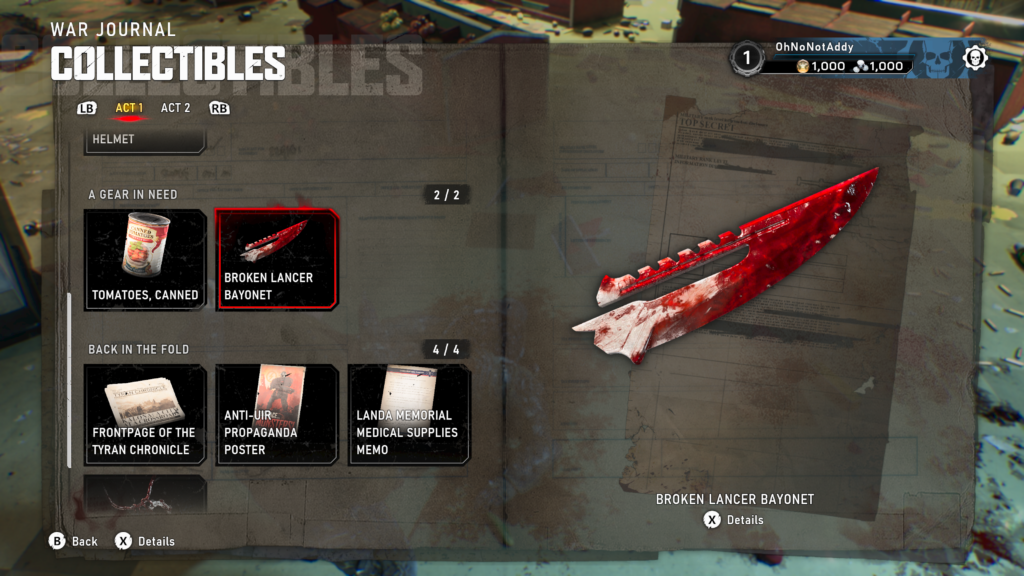 broken lancer bayonet