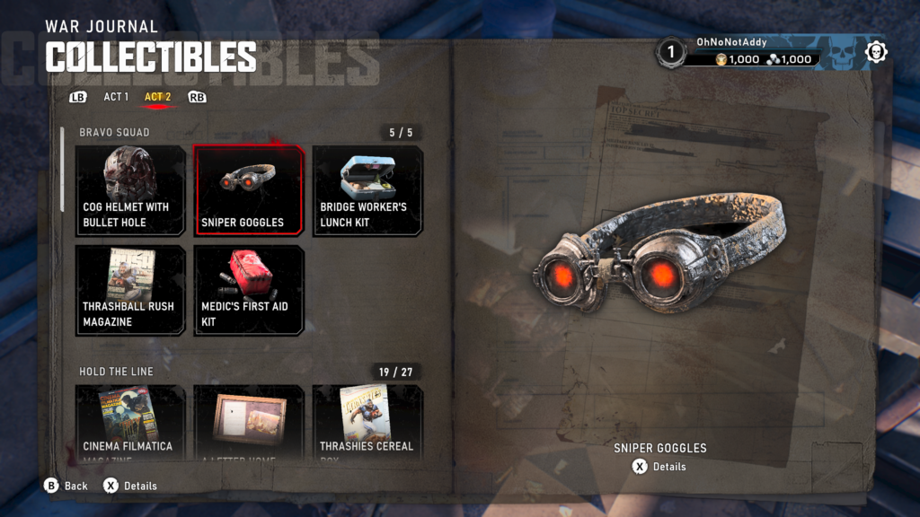 Sniper Goggles
