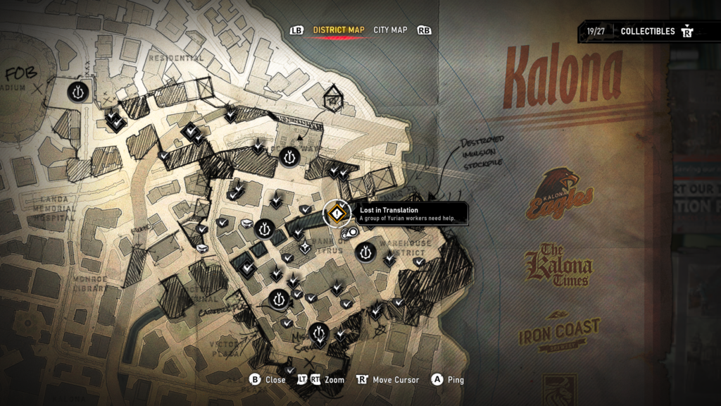 lost in translation map