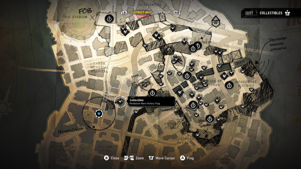 pendulum war flag map