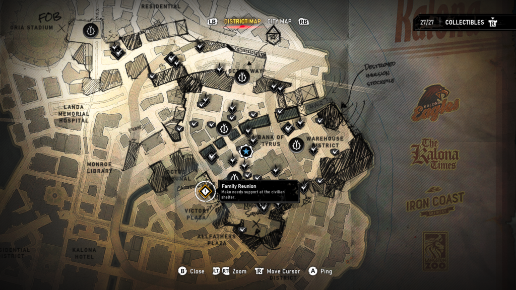 family reunion map