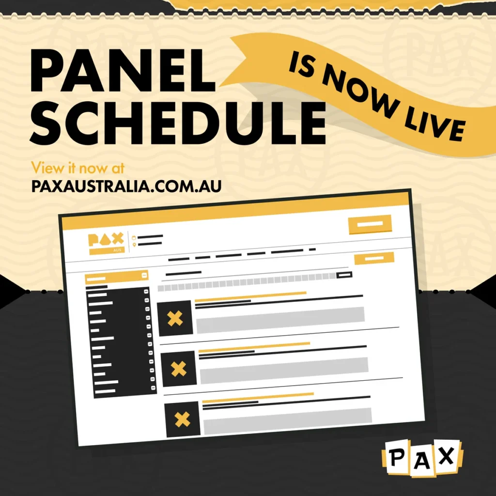 PAX Schedule
