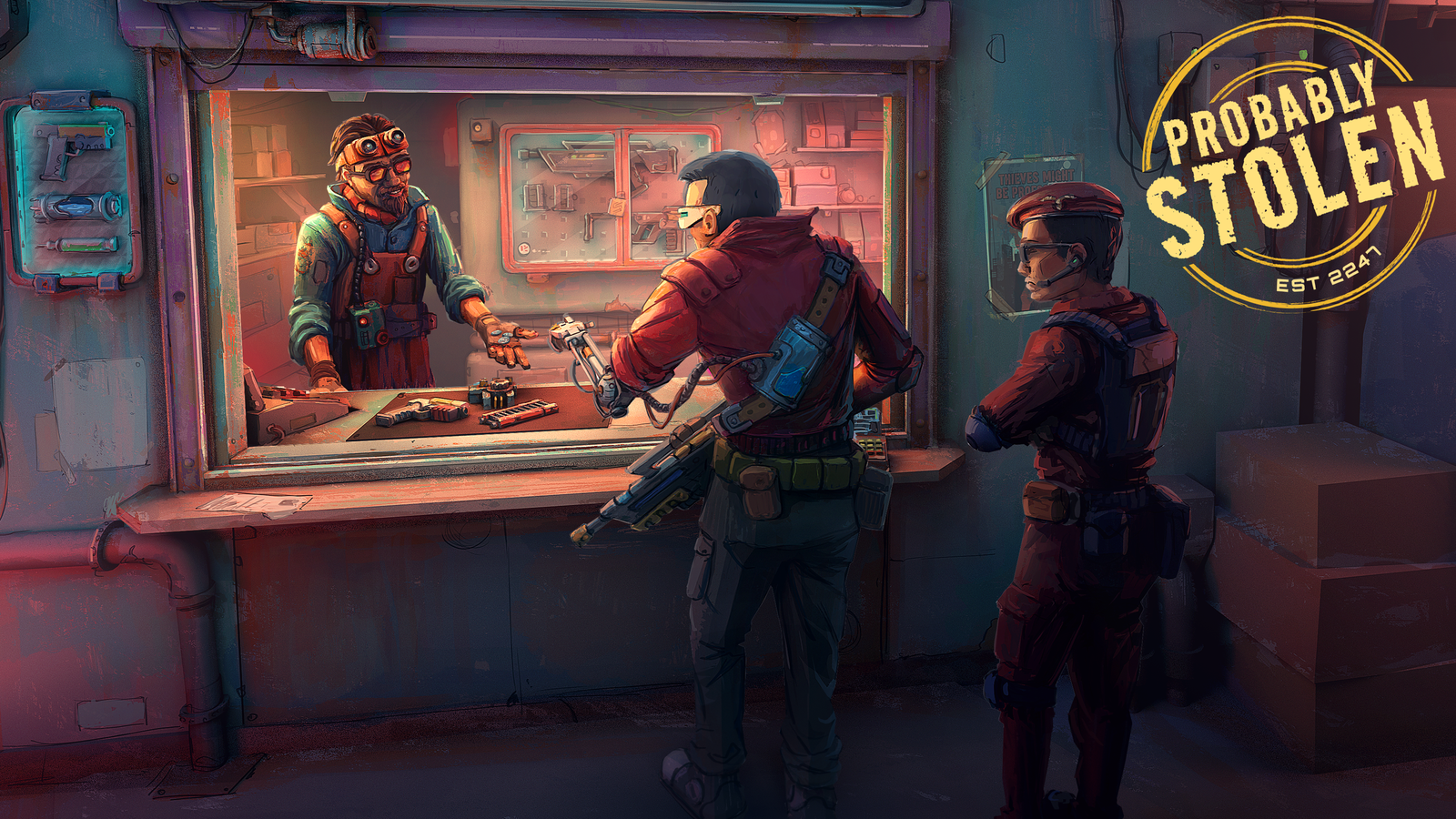 Probably Stolen artwork