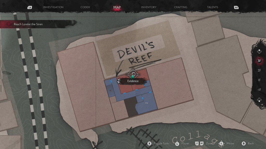 Sinking City 2 safe clue