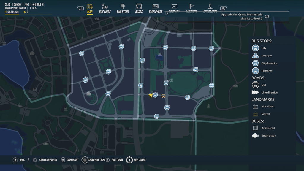 Bus Simulator 27 map